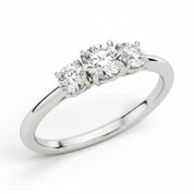 La Ronde® 3-Stones 0.5ct Diamond Ring, Platinum
