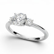 La Ronde® 3-Stones 2ct Diamond Ring, Platinum