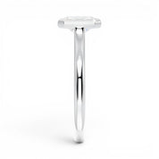 L'Emeraude® Bezel Solitaire 1ct Diamond Ring, Platinum