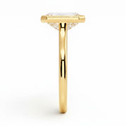 L'Emeraude® Bezel Solitaire 2ct Diamond Ring, 14K Yellow Gold