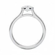La Ronde® Bezel Solitaire 0.5ct Diamond Ring, Platinum