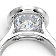 La Ronde® Bezel Solitaire 3ct Diamond Ring, Platinum