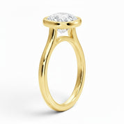 La Ronde® Bezel Solitaire 2ct Diamond Ring, 14K Yellow Gold