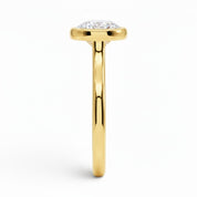 La Ronde® Bezel Solitaire 2ct Diamond Ring, 14K Yellow Gold