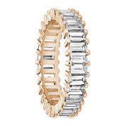 L'Emeraude® Diamond Eternity Band 3x5mm, 14K Rose Gold