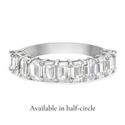 L'Emeraude® Diamond Eternity Band 3x5mm