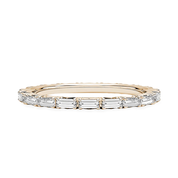 L'Emeraude® East-West Diamond Eternity Band 2x3mm