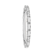 L'Emeraude® East-West Diamond Eternity Band 2x3mm (Platinum)