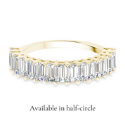 L'Emeraude® Diamond Eternity Band 2x4mm
