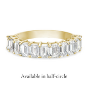 L'Emeraude® Diamond Eternity Band 3x5mm, 14K Gold