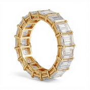 L'Emeraude® Diamond Eternity Band 3x5mm, 14K Gold