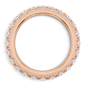 La Ronde® Diamond Eternity Band 1.8mm, 14K Rose Gold