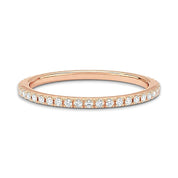 La Ronde® Diamond Eternity Band 1.3mm, 14K Rose Gold