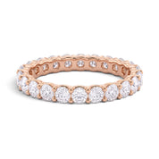 La Ronde® Diamond Eternity Band 2.3mm, 14K Rose Gold