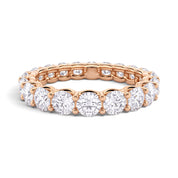 La Ronde® Diamond Eternity Band 3mm, 14K Rose Gold