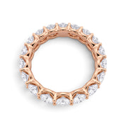 La Ronde® Diamond Eternity Band 3mm, 14K Rose Gold