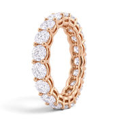 La Ronde® Diamond Eternity Band 3mm, 14K Rose Gold