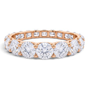 La Ronde® Diamond Eternity Band 3.75mm, 14K Rose Gold