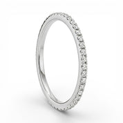 La Ronde® Diamond Eternity Band 1.3mm, Platinum