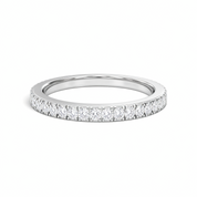 La Ronde® Diamond Eternity Band 1.8mm, 14K White Gold
