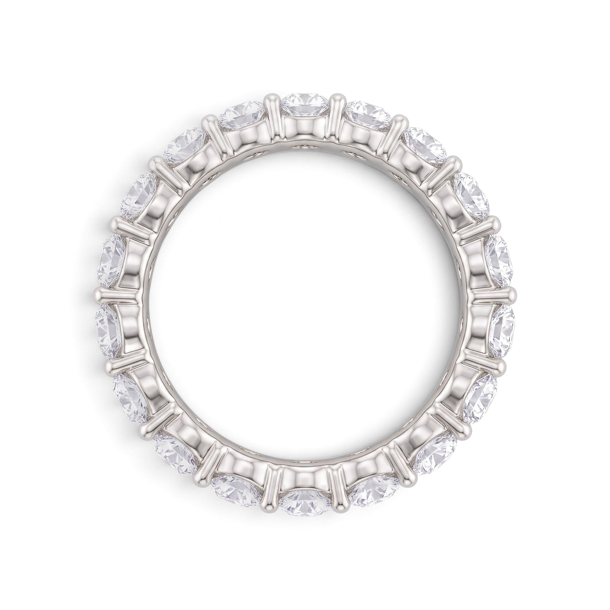 La Ronde® Diamond Eternity Band 2.3mm, Platinum