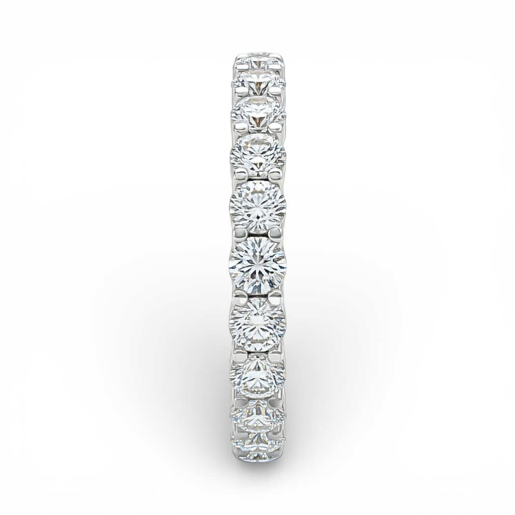 La Ronde® Diamond Eternity Band 2.3mm, 14K White Gold