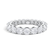 La Ronde® Diamond Eternity Band 3mm, 14K White Gold