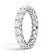 La Ronde® Diamond Eternity Band 3mm, 14K White Gold