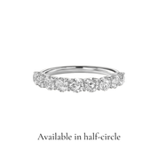 La Ronde® Diamond Eternity Band 3mm (Platinum)