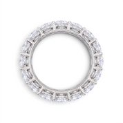 La Ronde® Diamond Eternity Band 3.75mm, 14K White Gold