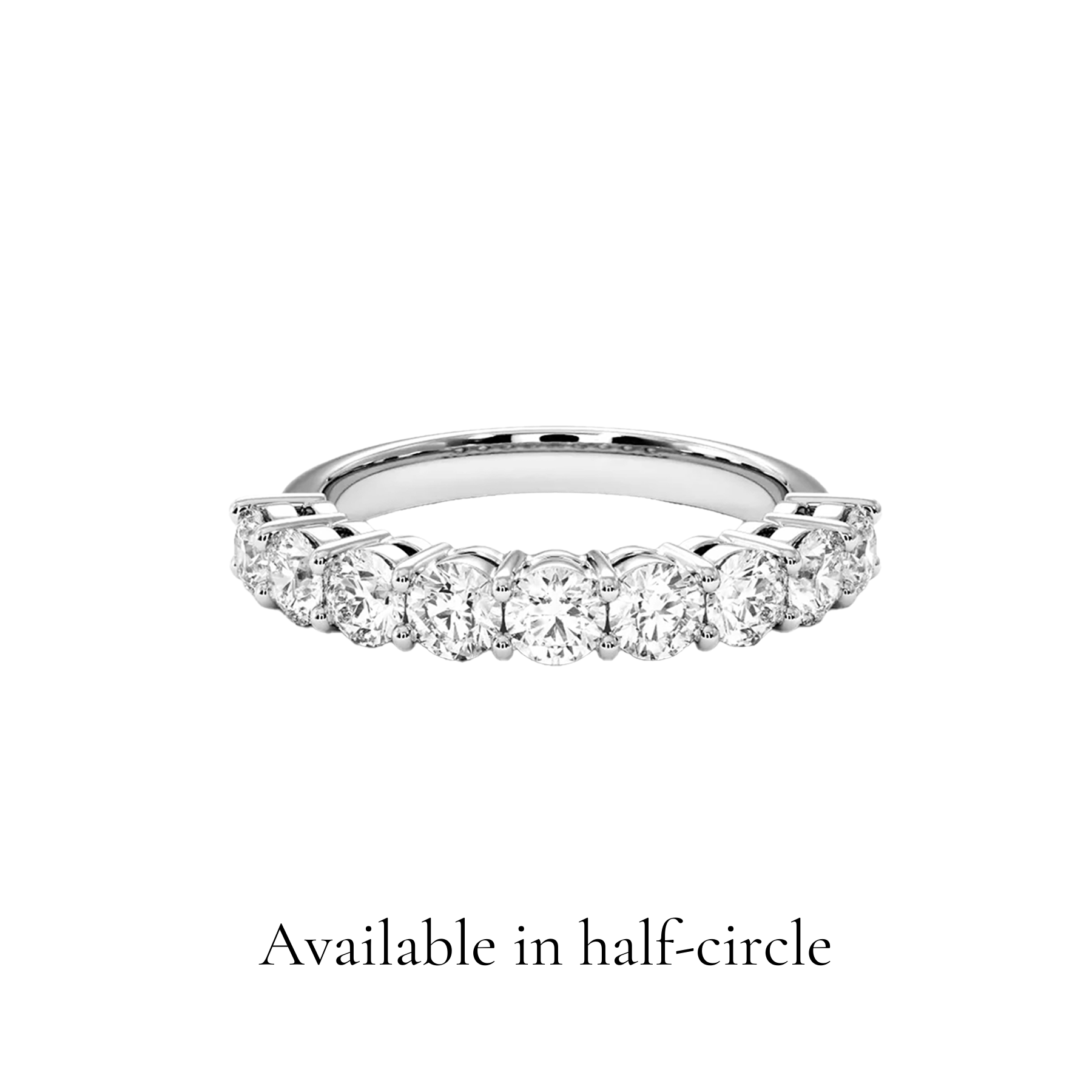 La Ronde® Diamond Eternity Band 3.75mm (Platinum)