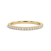 La Ronde® Diamond Eternity Band 1.3mm, 14K Gold