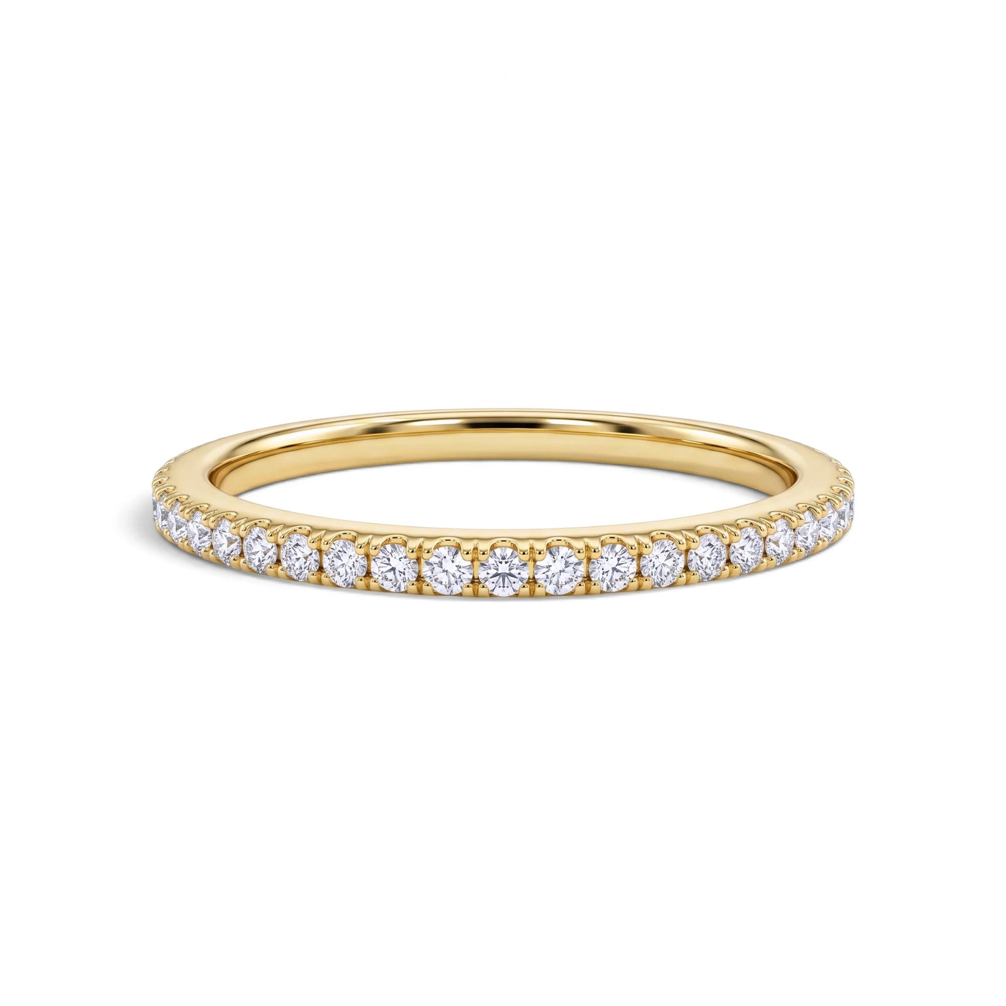 La Ronde® Diamond Eternity Band 1.3mm, 14K Gold