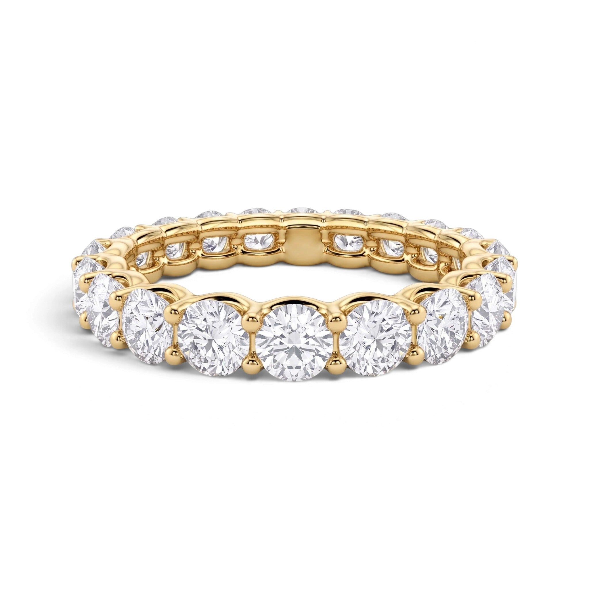La Ronde® Diamond Eternity Band 3mm, 14K Gold
