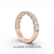La Ronde® Diamond Eternity Band 3.75mm, 14K Rose Gold