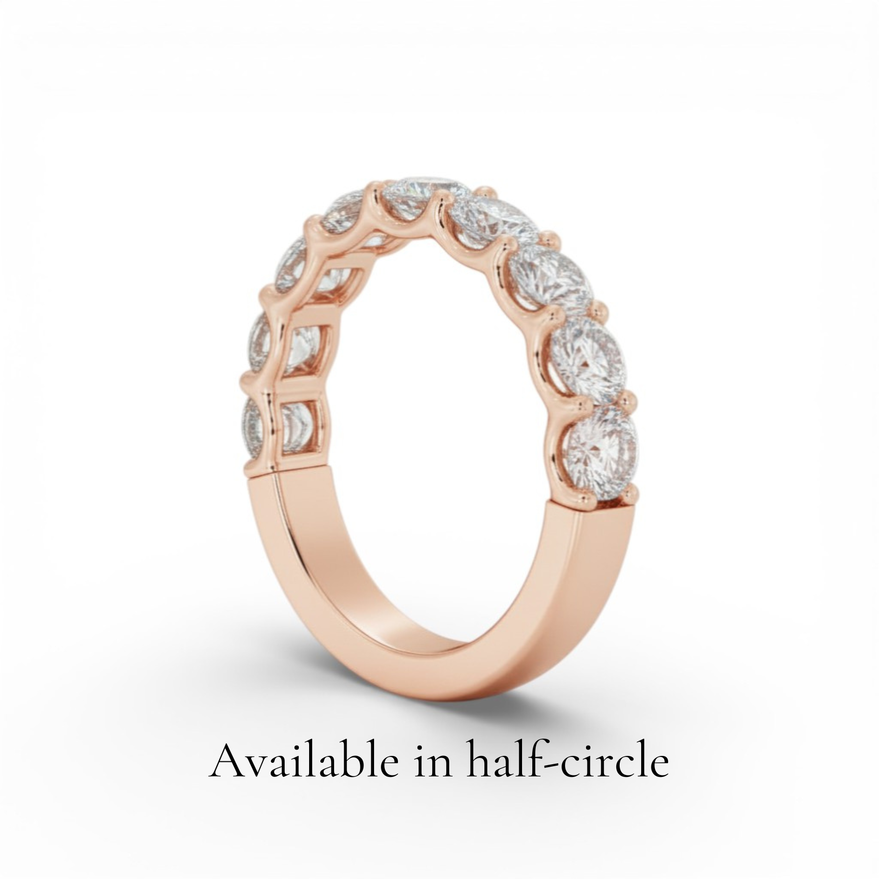 La Ronde® Diamond Eternity Band 3.75mm, 14K Rose Gold