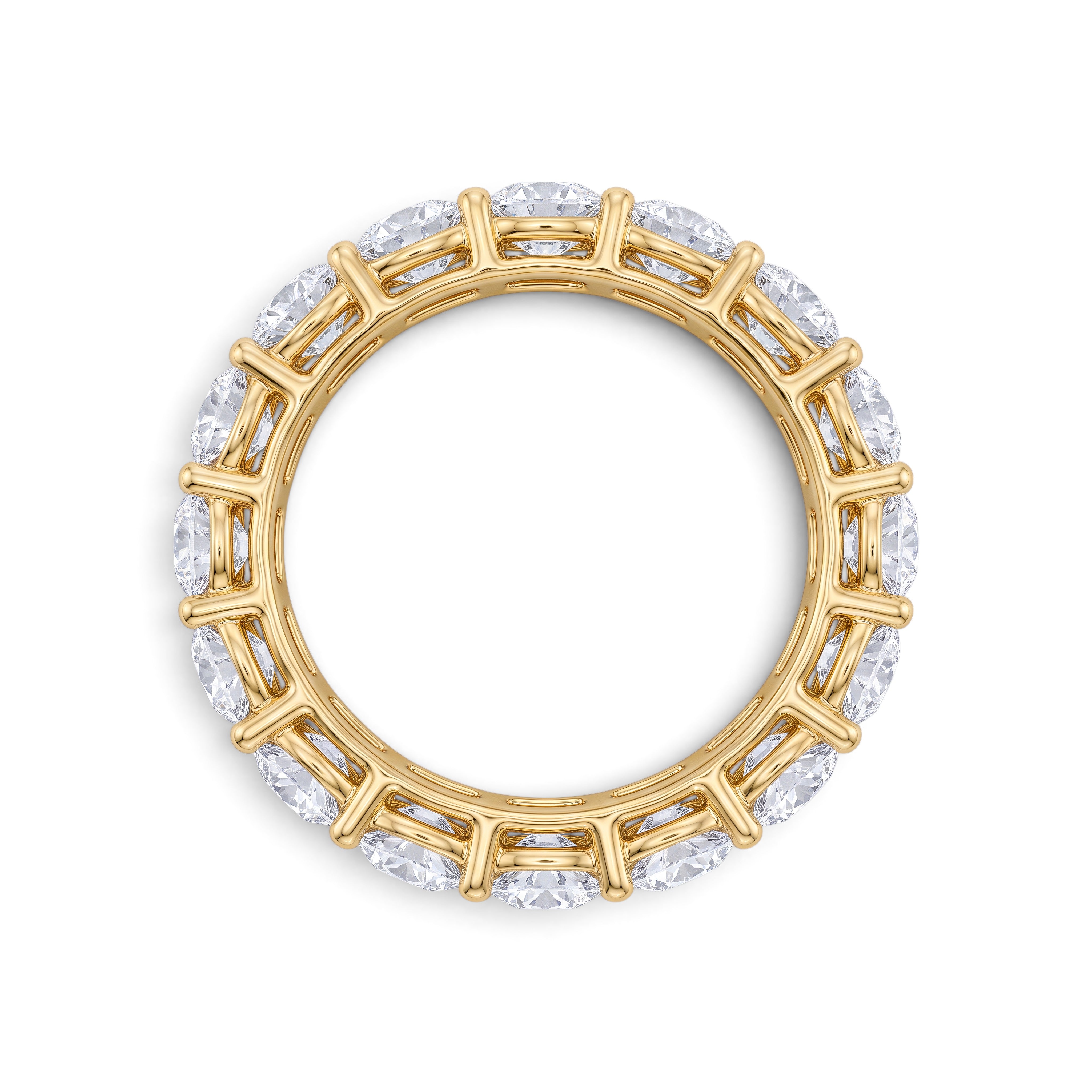 La Ronde® Diamond Eternity Band 3.75mm, 14K Gold
