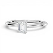 L'Emeraude® Solitaire 1ct Diamond Ring, Platinum