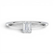 L'Emeraude® Solitaire 1ct Diamond Ring, Platinum
