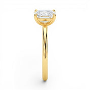 L'Emeraude® Solitaire 2ct Diamond Ring, 14K Yellow Gold