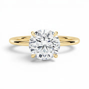 La Ronde® Solitaire 2ct Diamond Ring, 14K Yellow Gold