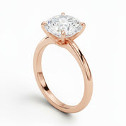 La Ronde® Solitaire 2ct Diamond Ring, 14K Rose Gold