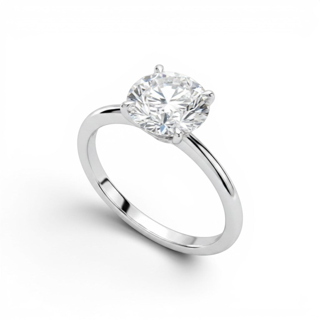 La Ronde® Solitaire 2ct Diamond Ring, Platinum