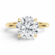 La Ronde® Solitaire 3ct Diamond Ring, 14K Yellow Gold