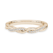Waves Diamond Ring