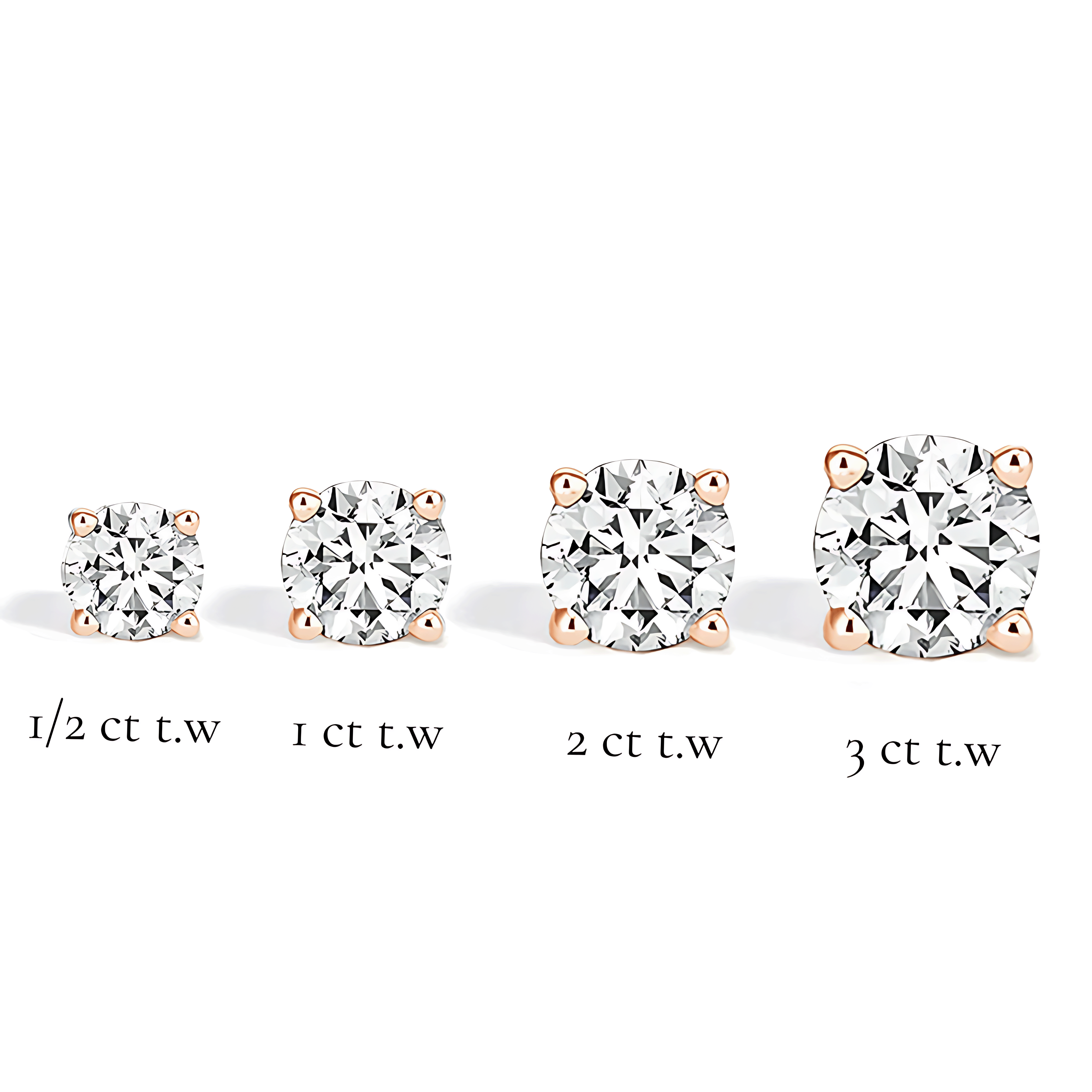 La Ronde® Diamond Stud Earrings