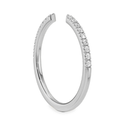 Open Petite Diamond Band (Platinum)