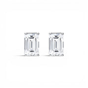 L'Emeraude® Diamond Stud Earrings, Platinum