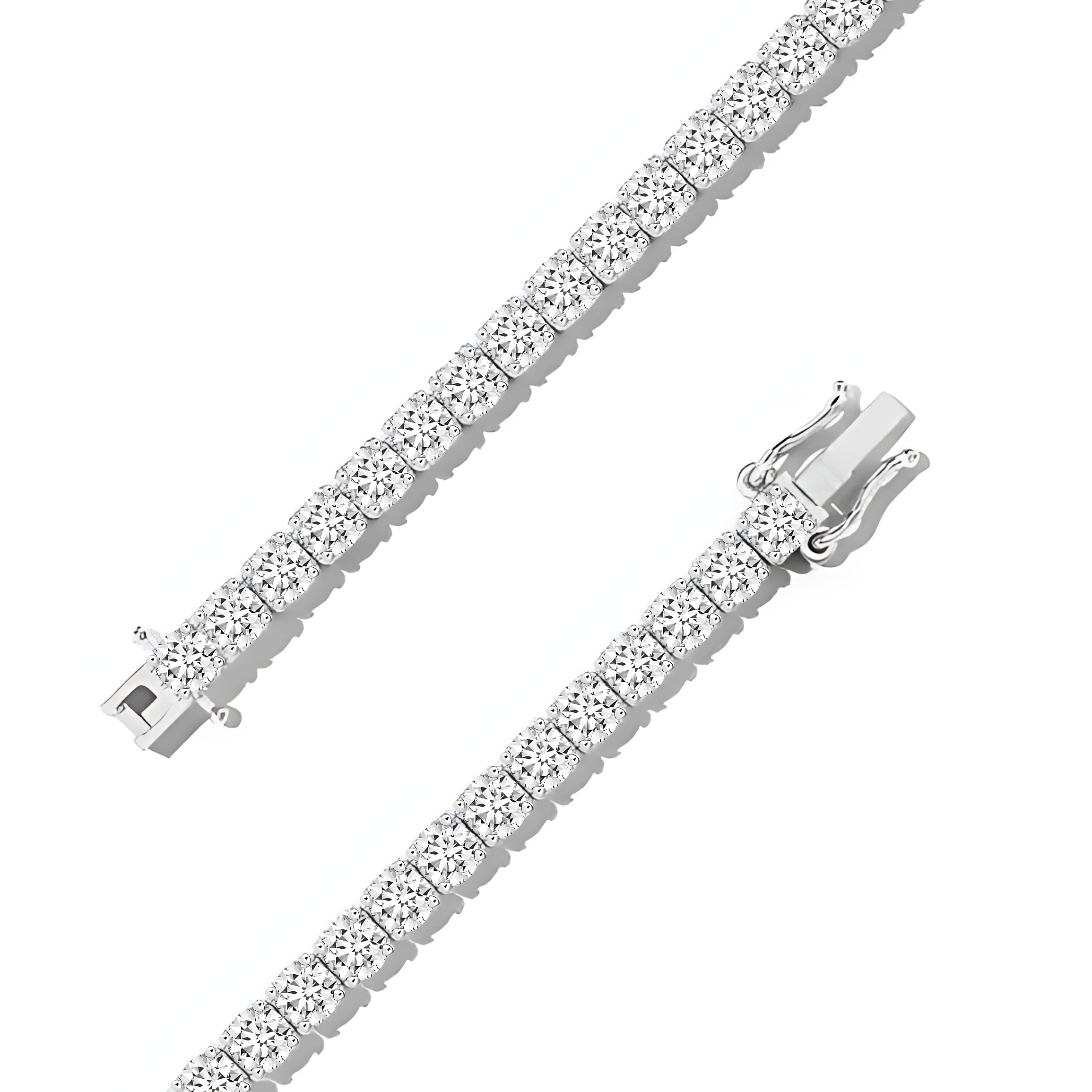 La Ronde® Diamond Tennis Bracelet 2mm (Platinum)
