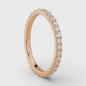 La Ronde® Diamond Eternity Band 1.8mm, 14K Rose Gold